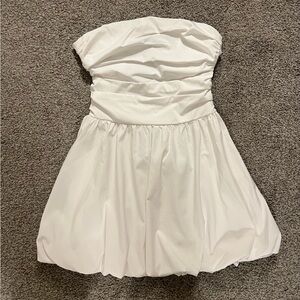 Wild Fable White Strapless Dress Xsmall